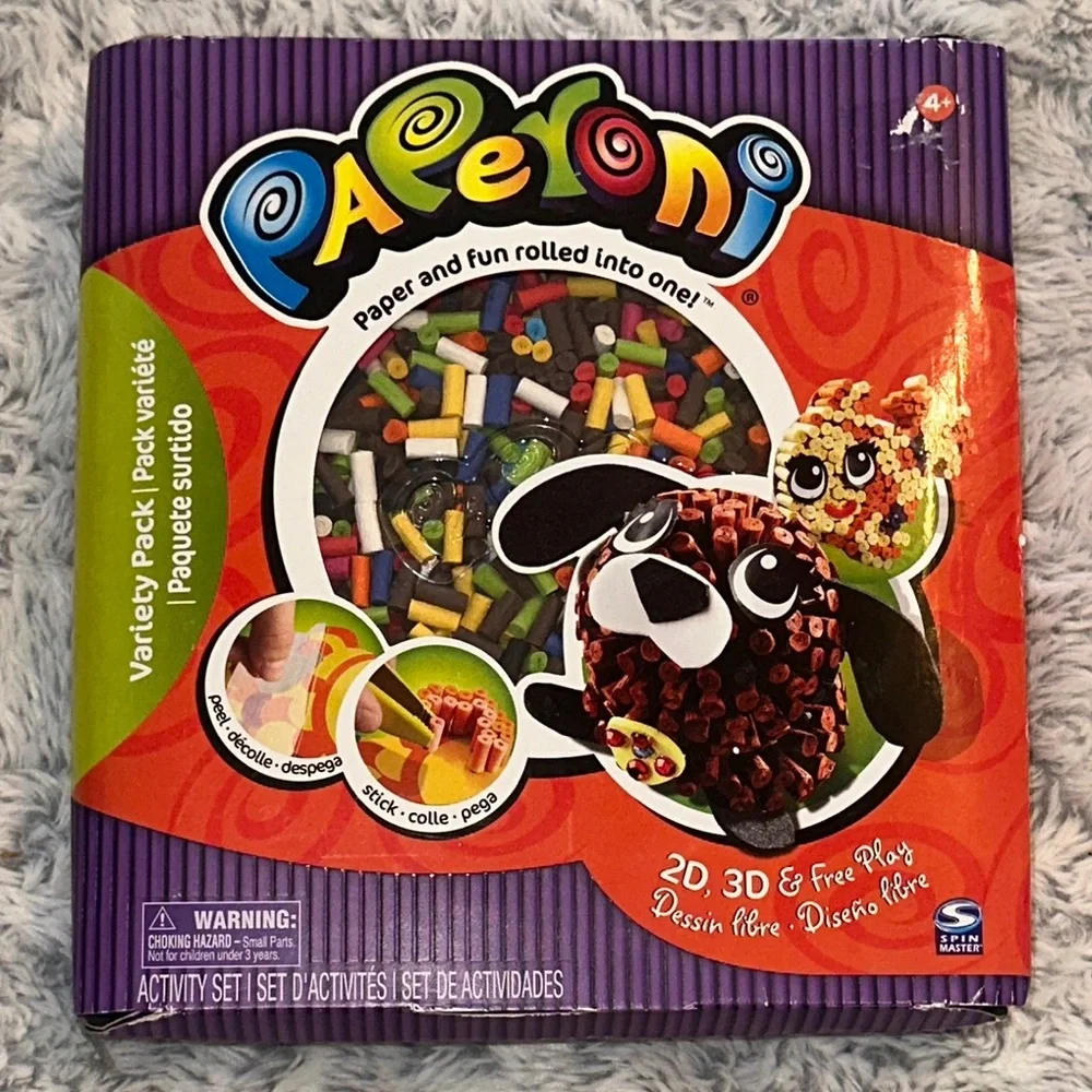 Paperoni Creative Building‎ Set with Colorful Rolls